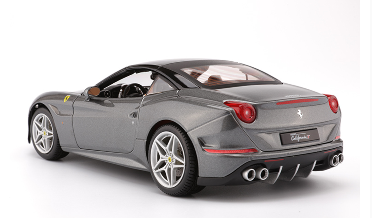 1/18 BBurago Signature Series Ferrari California T Hardtop (Grey) Diecast Car Model