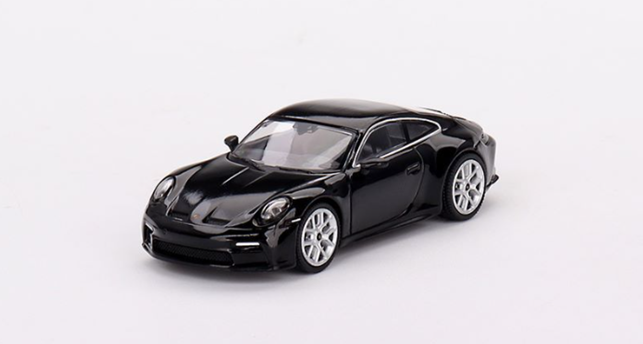 1/64 Mini GT Porsche 911 (992) GT3 Touring (Black) Diecast Car Model