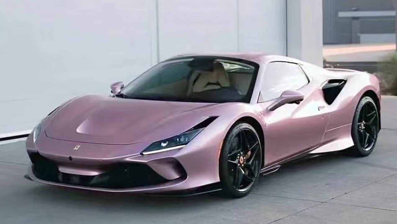 1/18 HH Model Ferrari F8 Spider Berry Pink (Limit 30 Pieces)