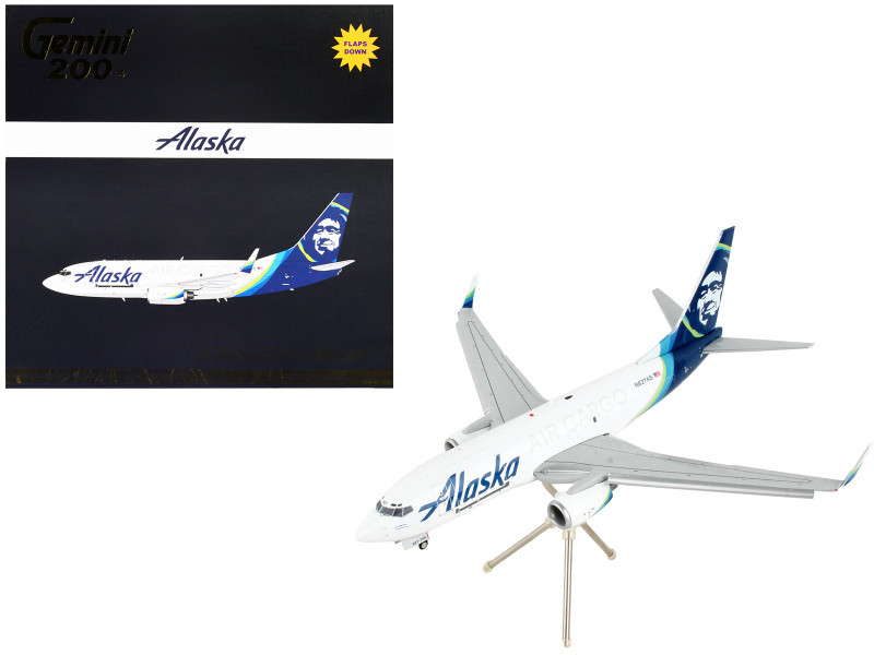 Boeing 737-700BDSF Commercial Aircraft with Flaps Down 