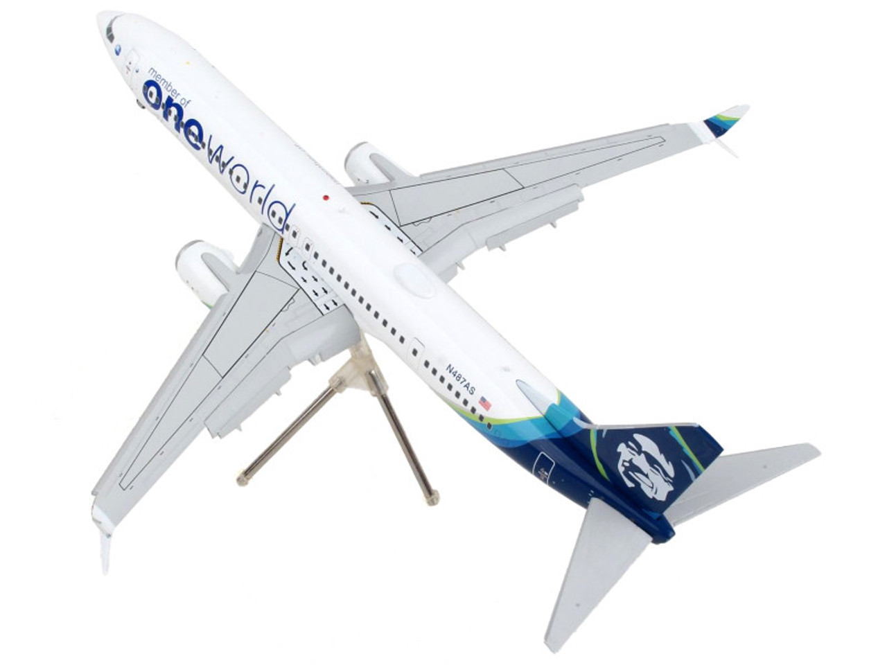 Gemini 1/200 B737-900ER アラスカ航空 Amazon.com: Gemini200 Alaska 737-900ER 1/200 Oneworld REG