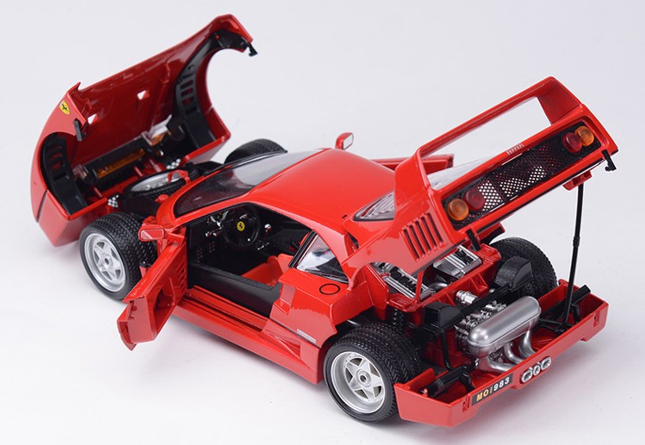 1/18 BBurago 1987 Ferrari F40 (Red) Diecast Car Model 