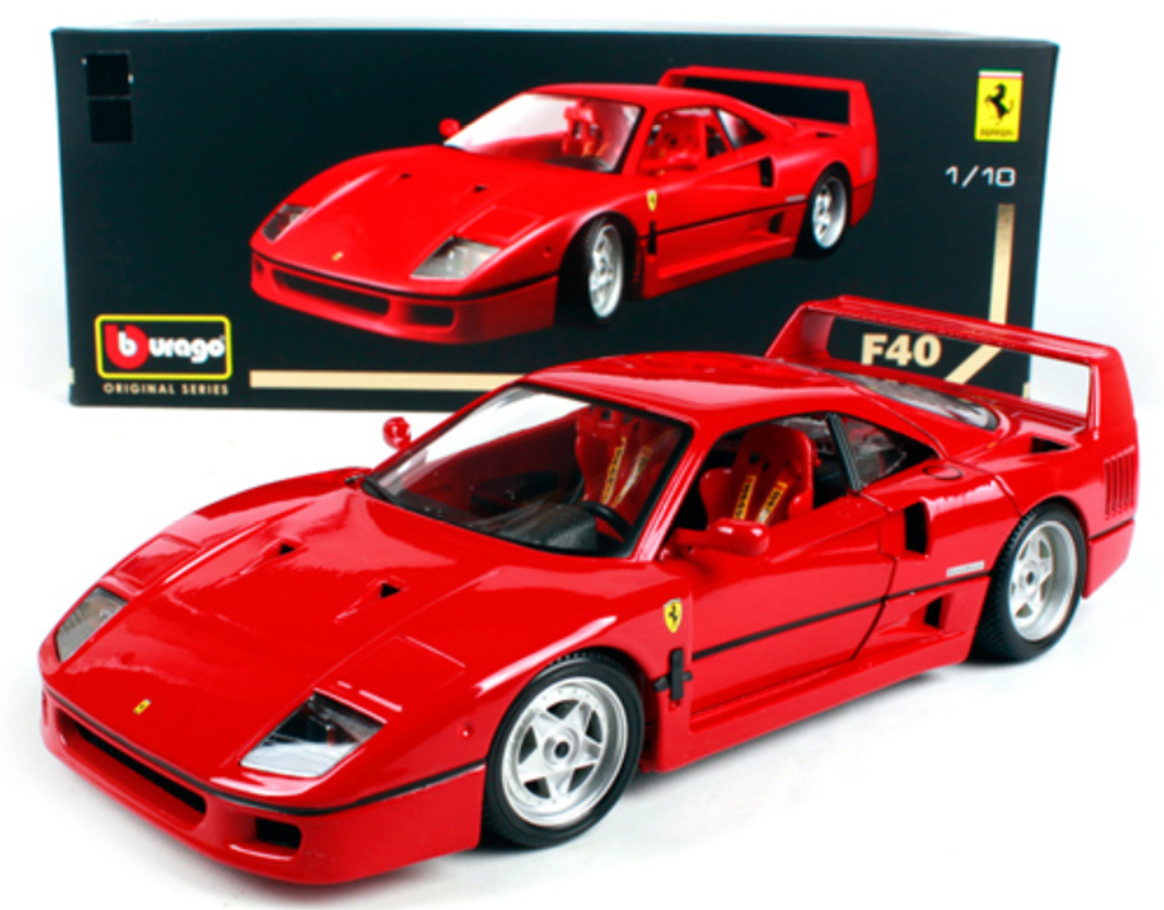 1/18 BBurago 1987 Ferrari F40 (Red) Diecast Car Model