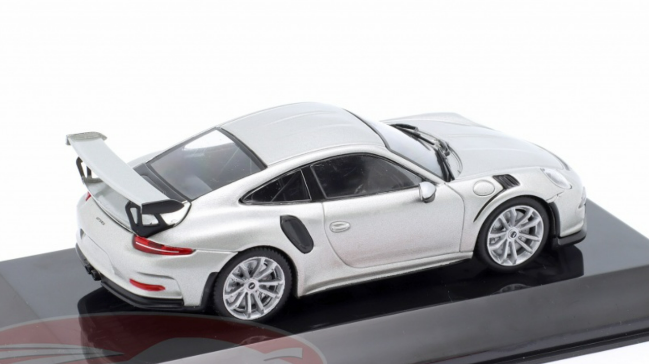 1/43 Altaya 2014 Porsche 911 (991) GT3 RS (Silver) Diecast Car Model