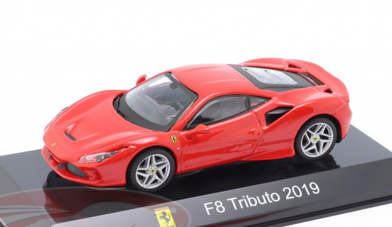 1/43 Altaya 2019 Ferrari F8 Tributo (Red) Diecast Car Model