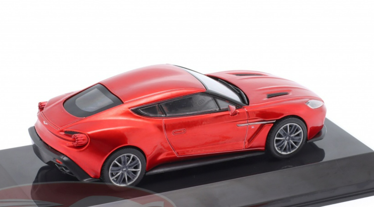 1/43 Altaya 2016 Aston Martin V12 Vanquish Zagato (Red Metallic) Diecast Car Model