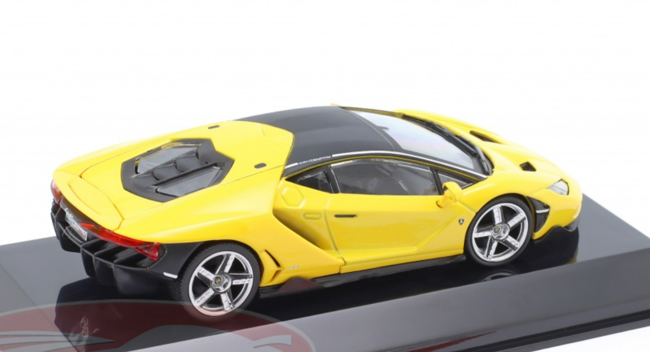 1/43 Altaya 2016 Lamborghini Centenario (Yellow) Diecast Car Model