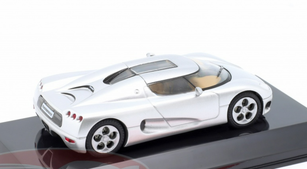 1/43 Altaya 2002 Koenigsegg CC8S (Silver) Diecast Car Model