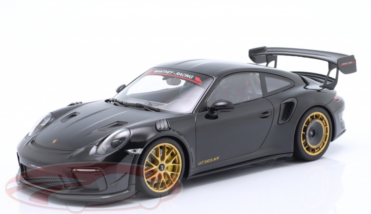 1/18 Minichamps Porsche 911 (991.2) GT3 RS MR Manthey Racing (Blue) Car Model