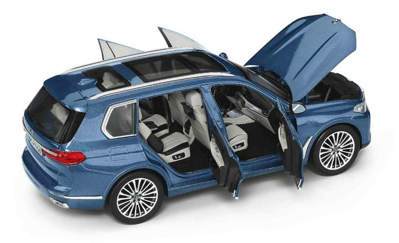 1/18 Dealer Edition BMW X7 G07 (Phytonic Blue) Diecast Car Model