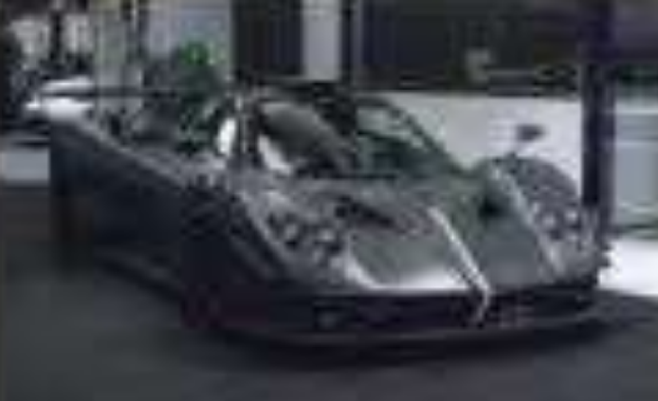 1/43 HH Model Pagani Zonda Cinque Coupe (Full Carbon Black) Car Model Limited 30 Pieces