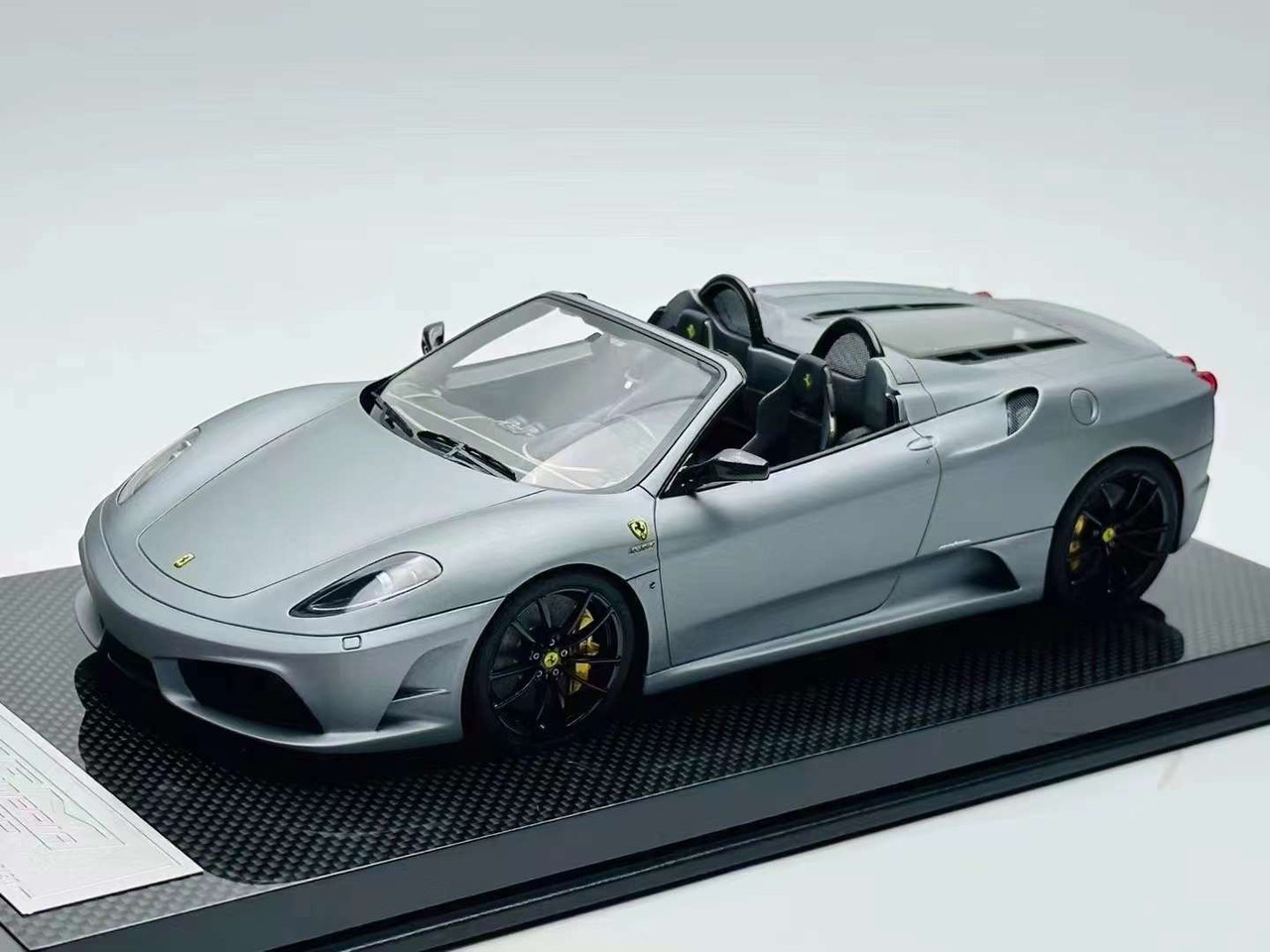 1/18 DM Ferrari F430 16M Spider (Silver) Resin Car Model