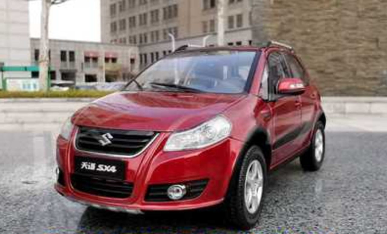 1/18 Dealer Edition Suzuki SX4 S-Cross (Red) Diecast Car Model