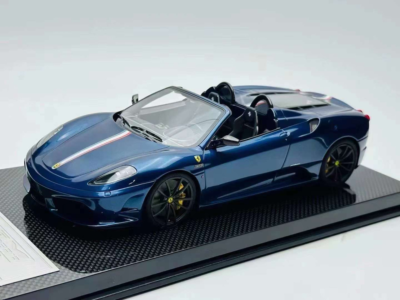 1/18 DM Ferrari F430 16M Spider (Dark Blue) Resin Car Model
