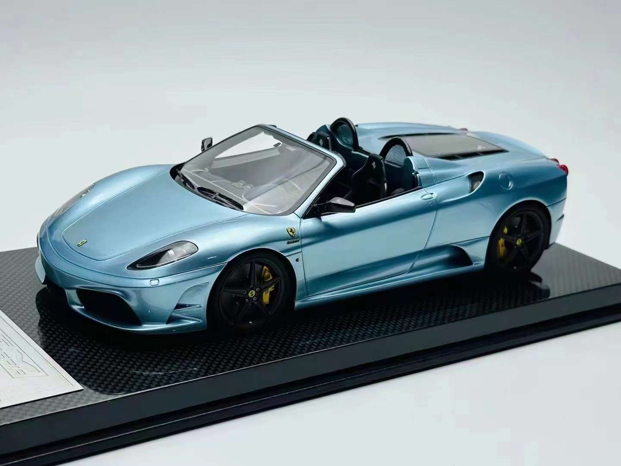 1/18 DM Ferrari F430 16M Spider (Light Blue) Resin Car Model