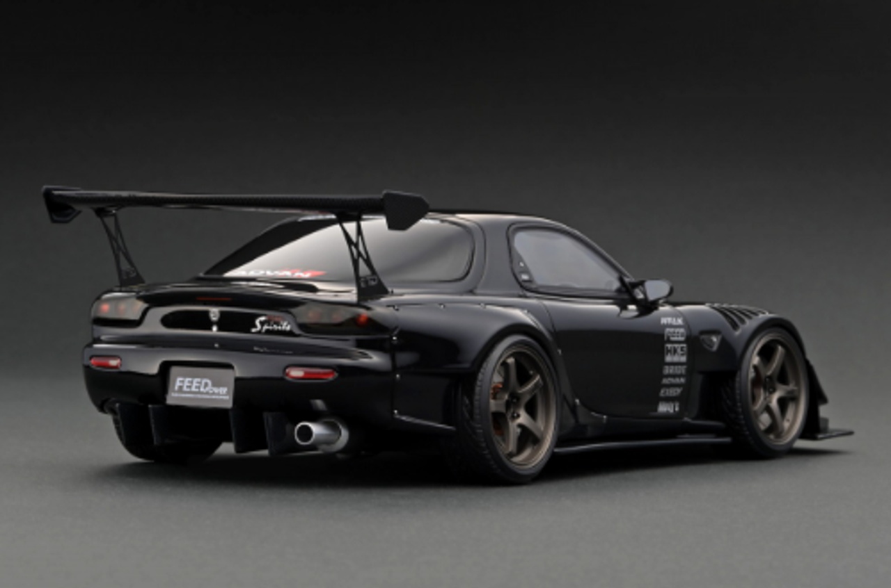 1/18 Ignition Model Mazda RX-7 FEED Afflux GT3（FD3S ) Black
