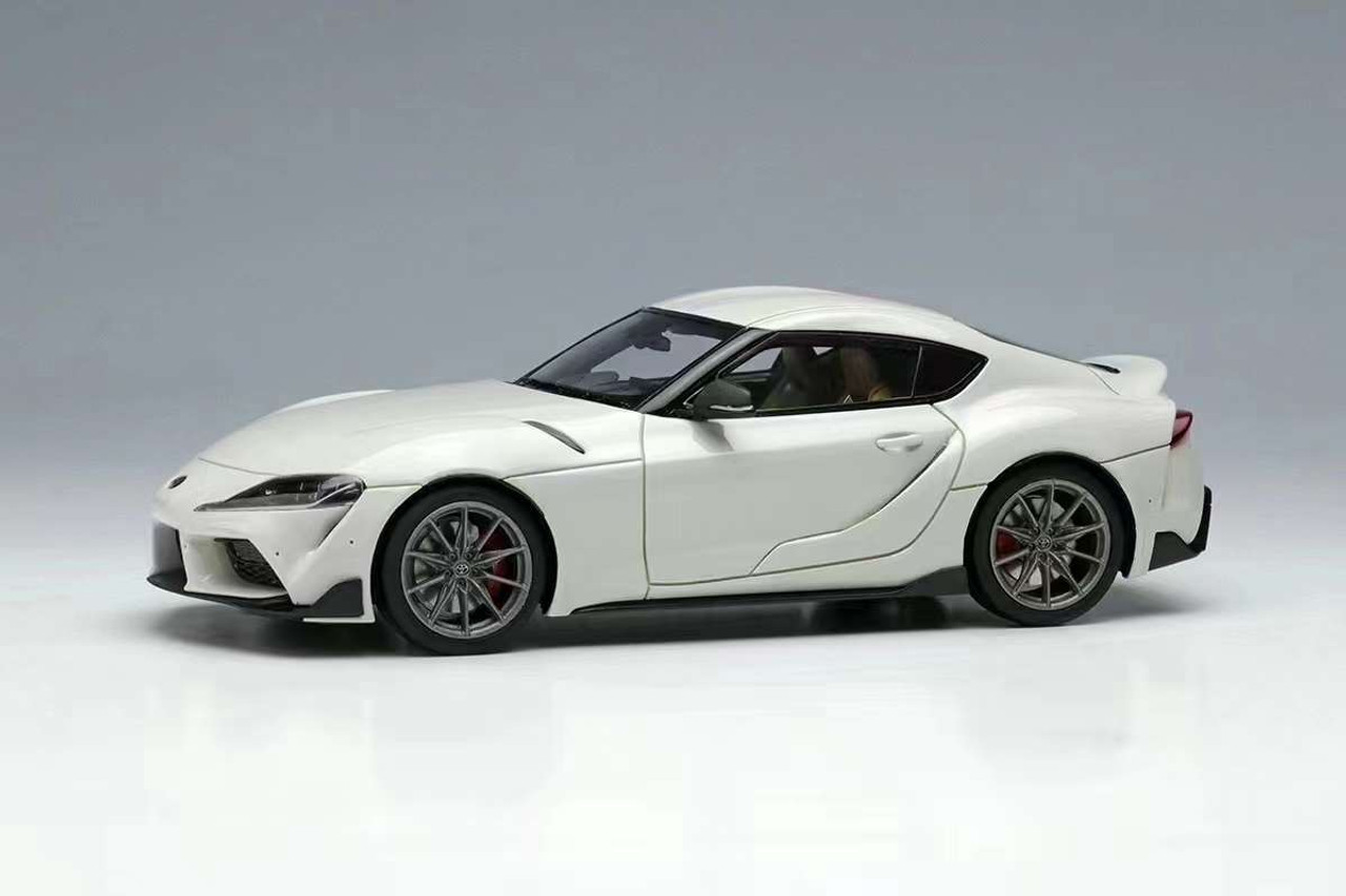 1/43 Makeup 2022 Toyota GT Supra TZ (A91) (White Metallic) Car Model