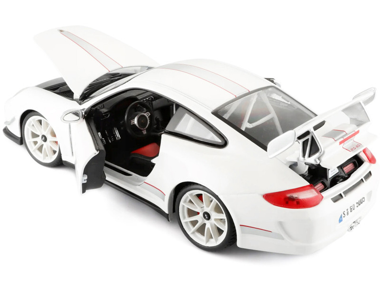 Bburago Porsche 911 GT3 RS 1/18 未開封・美品 1/18 BBurago Porsche 911 GT3 RS 4.0 (White) Diecast Car