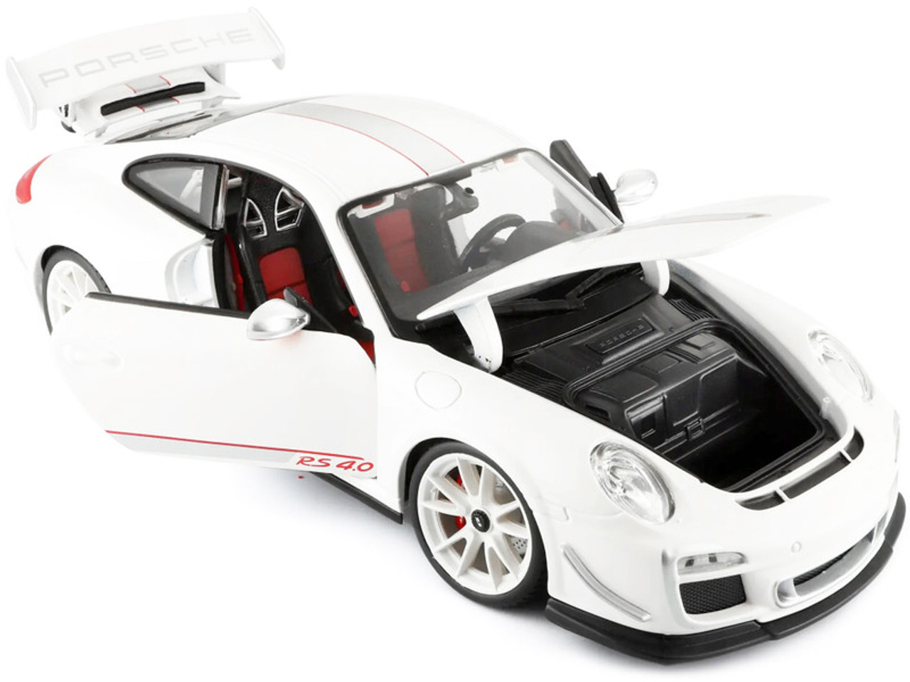 ポルシェ 911 GT3 1/18 ホワイト 1/18 BBurago Porsche 911 GT3 RS 4.0 (White) Diecast Car