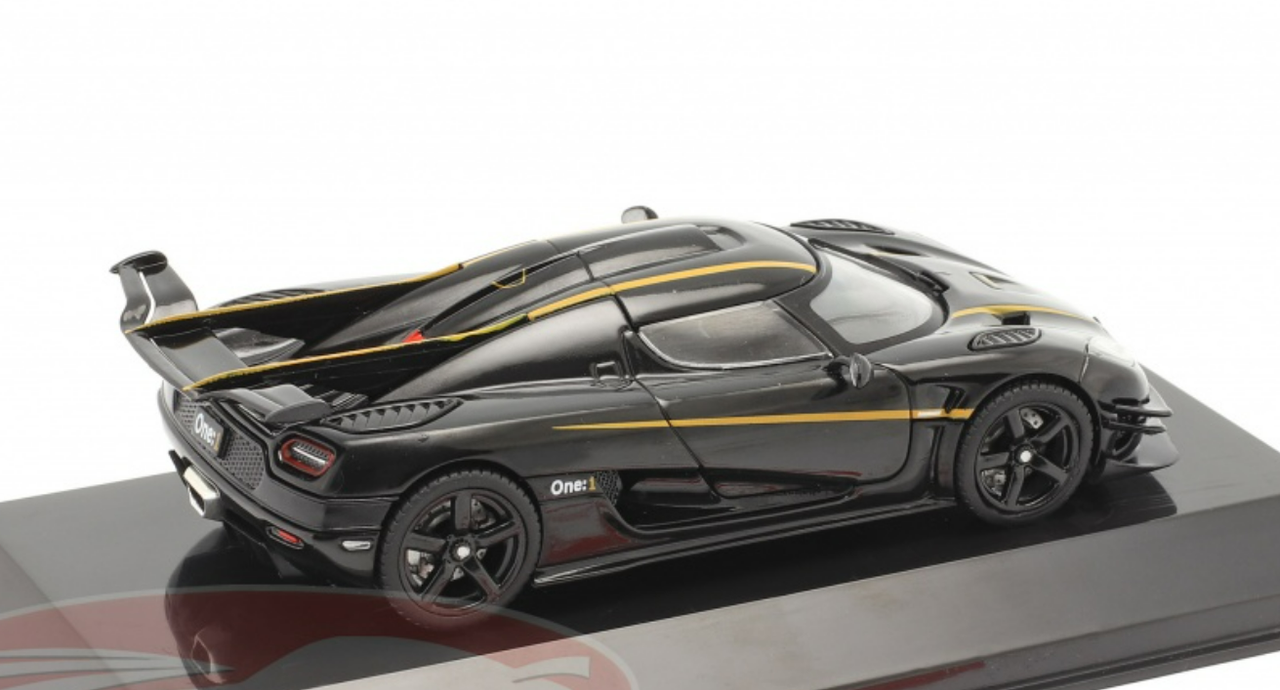 1/43 Altaya 2014 Koenigsegg One:1 (Black) Car Model
