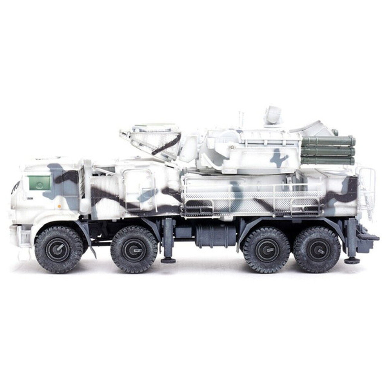 Pantsir S1 96K6 Self-Propelled Air Defense Weapon System Winter Camouflage "Russia's Arctic Forces" "Armor Premium" Series 1/72 Diecast Model by Panzerkampf