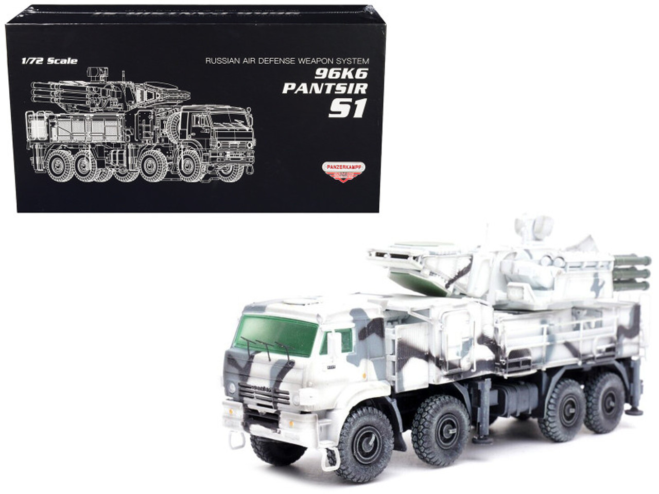 Pantsir S1 96K6 Self-Propelled Air Defense Weapon System
