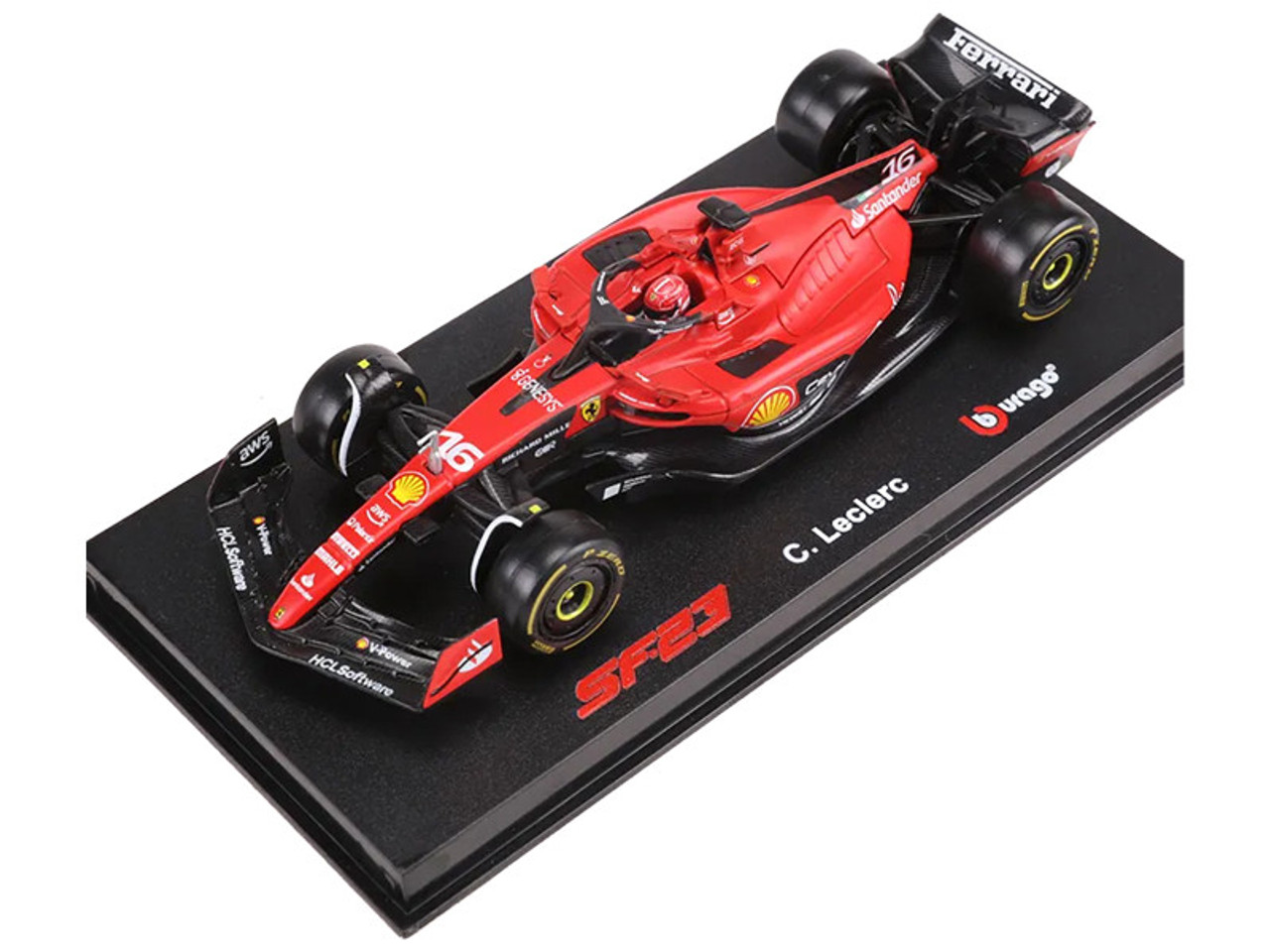 1/43 BBurago 2023 Formula 1 Charles Leclerc Ferrari SF-23