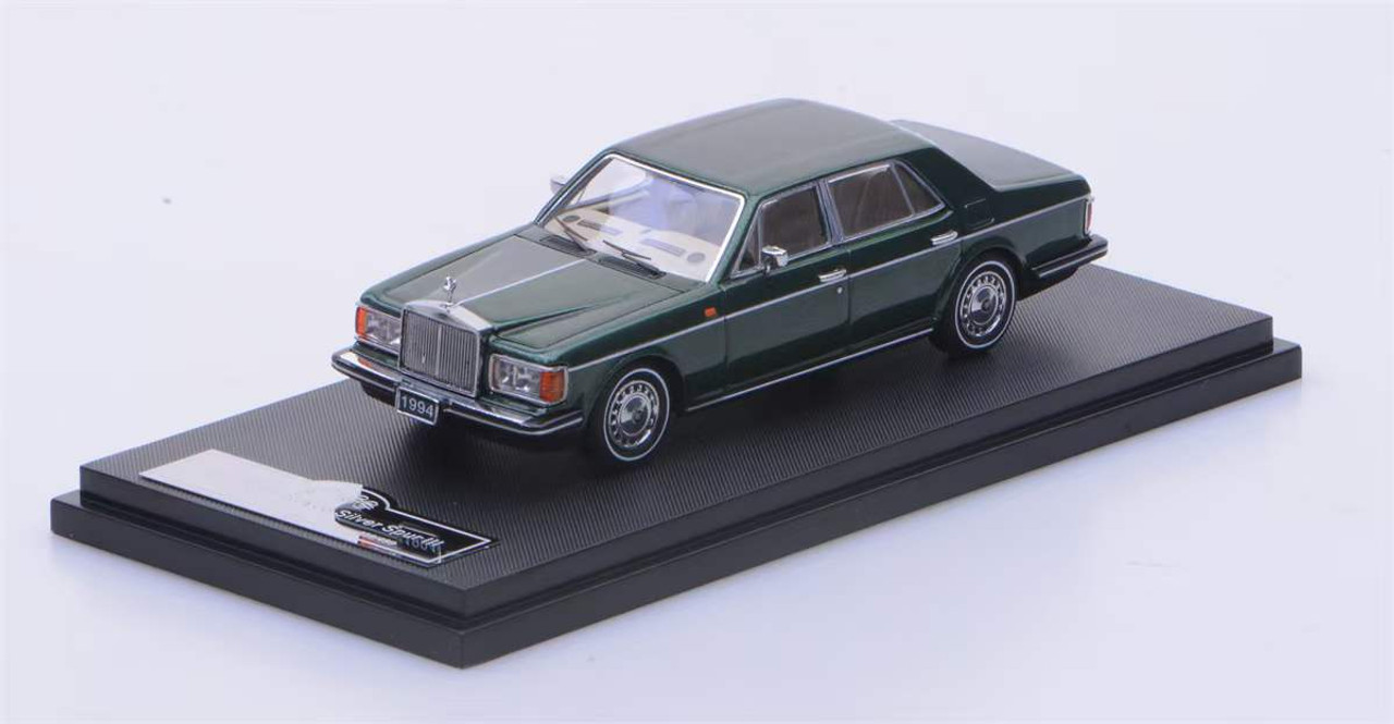 1/64 GFCC Rolls-Royce Silver Spur III (British Green) Diecast Car Model