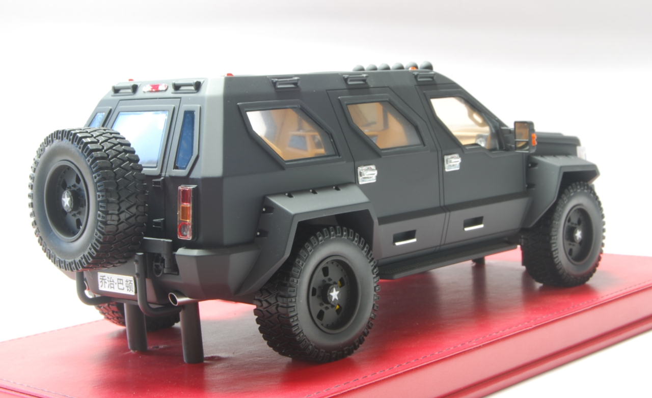 1/18 Dealer Edition G-Patton George S. Patton SUV (Black) Resin Enclosed Resin Car Model