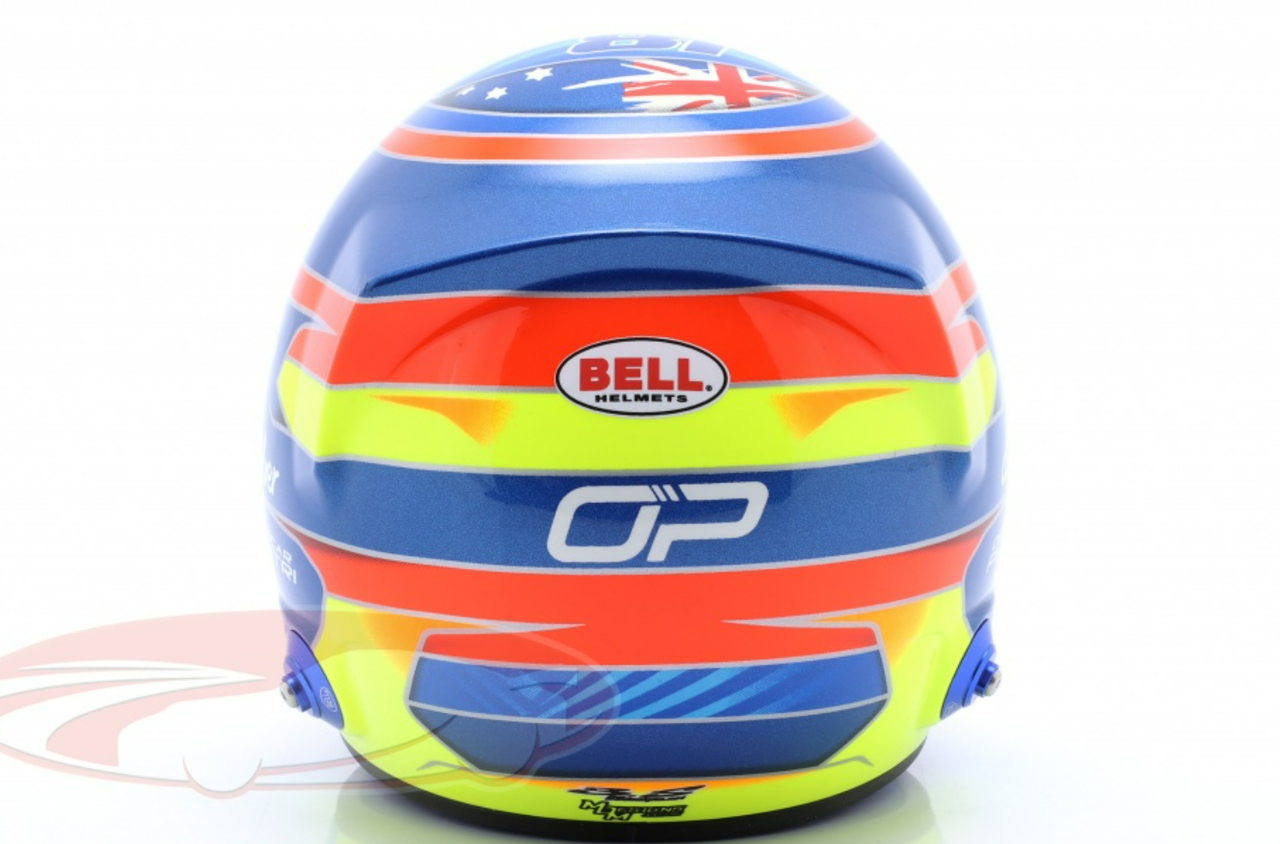 1/2 Bell 2023 Formula 1 Oscar Piastri #81 McLaren Helmet Model