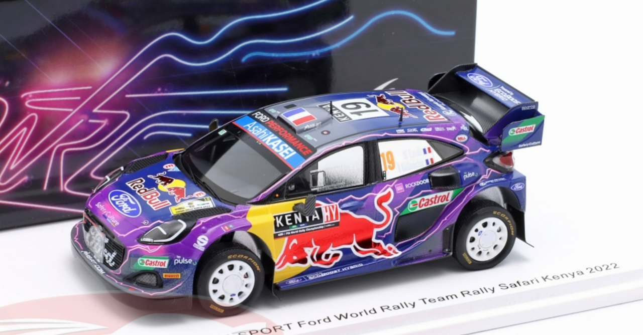 Ford Puma Rallye 1 #19 Red Bull LOEB/GALMICHE