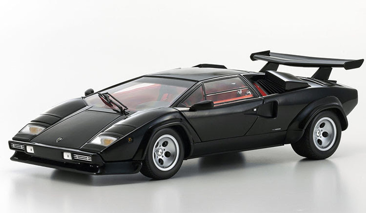 1/18 Kyosho Lamborghini Countach LP5000 Quattrovalvole (Black) Diecast  Model Car