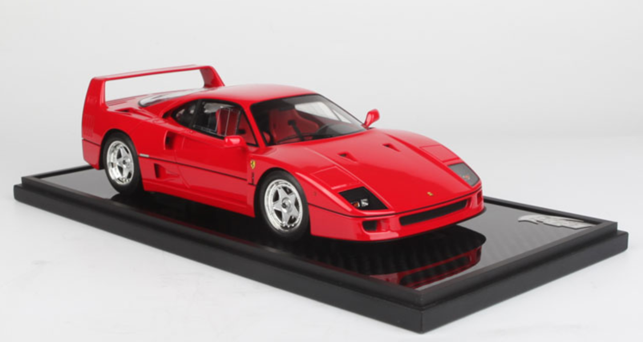 1/18 BBR 1987 Ferrari F40 (Red Rosso Corsa) Resin Car Model Limited 50