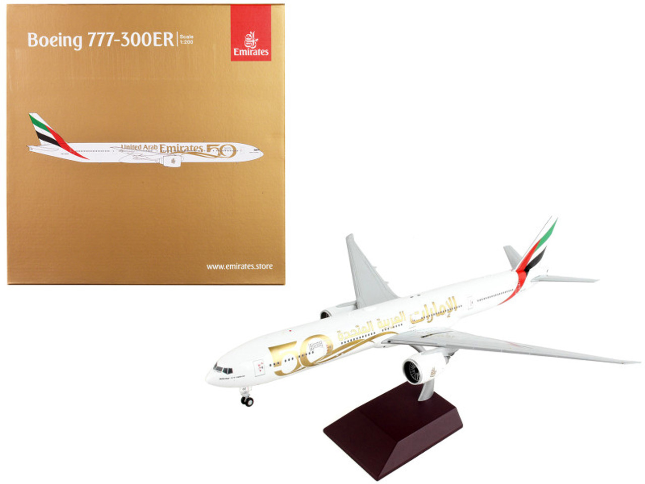 入荷状況Emirates Boeing777 300ER scale1:200 航空機・ヘリコプター