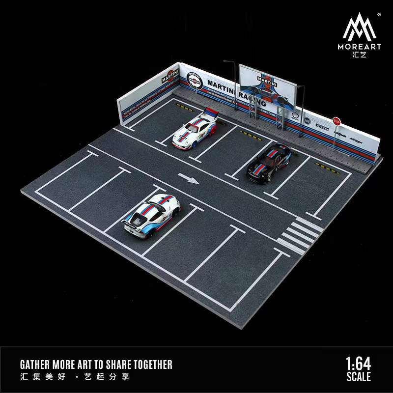 1/64 ガレージ マルボロ仕様 moreart ホットウィール トミカ MoreArt 1