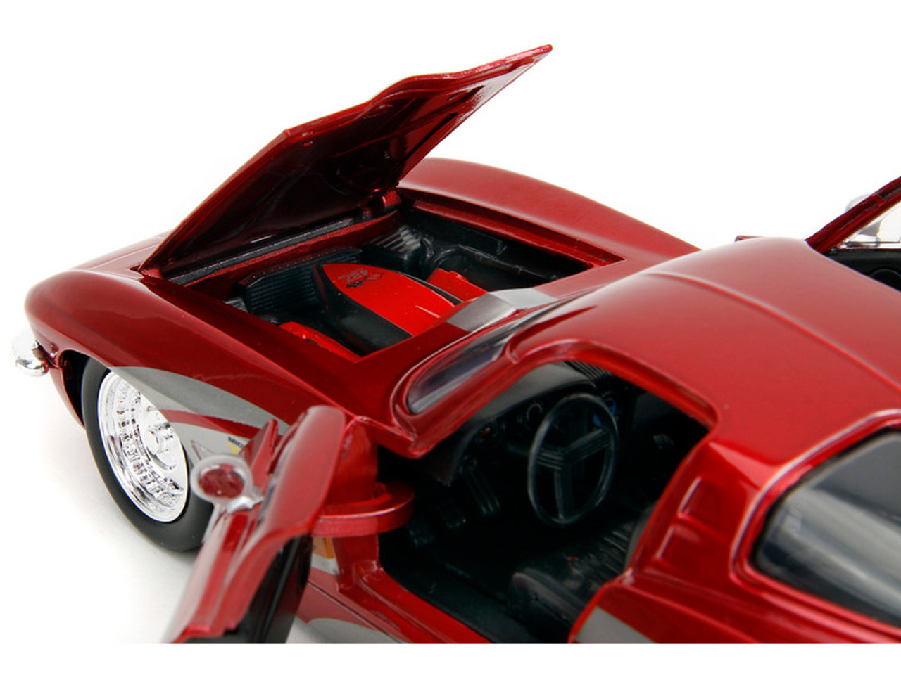 ♥️セレクト♥️ 1963 Chevrolet Corvette Stingray Red Metallic with Silver
