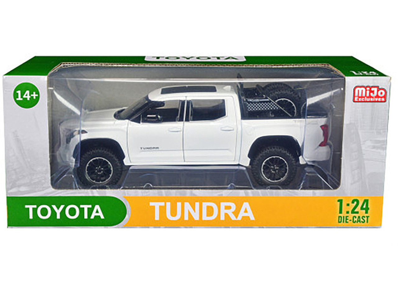 1/24 2023 Toyota Tundra TRD (White) Diecast Car Model
