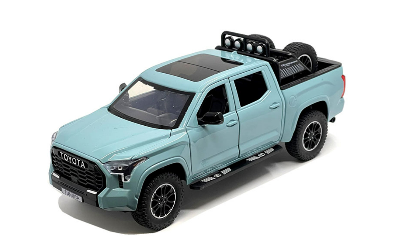 1/24 2023 Toyota Tundra TRD Off-Road 4×4 (Lunar Rock) Diecast Car Model