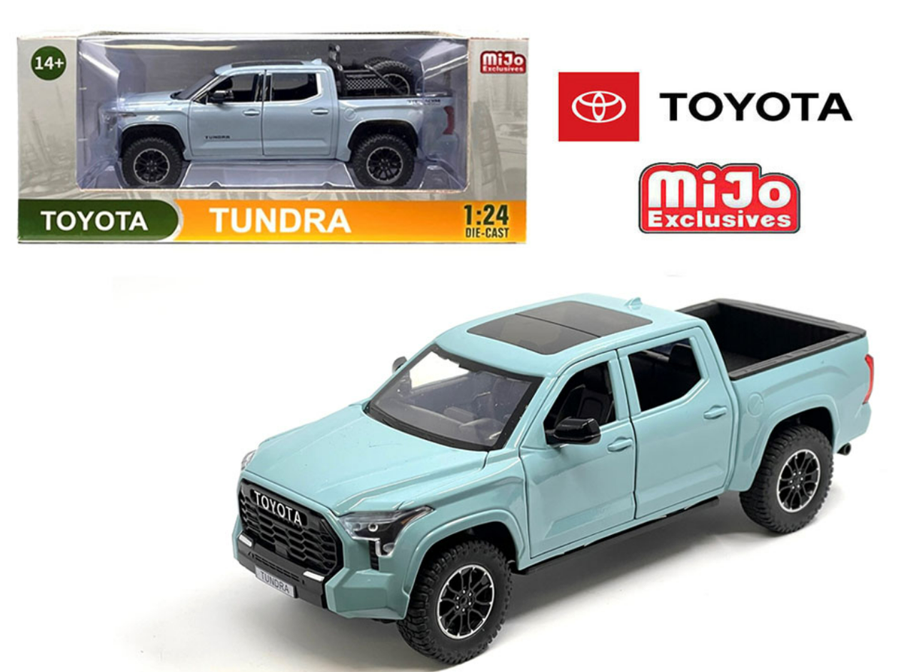 1/24 2023 Toyota Tundra TRD Off-Road 4×4 (Lunar Rock) Diecast Car Model