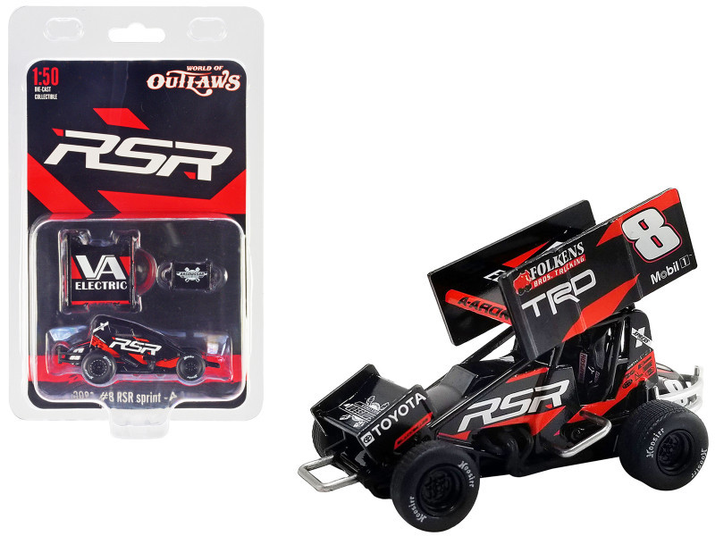 専用【1】 Winged Sprint Car #8 Aaron Reutzel 