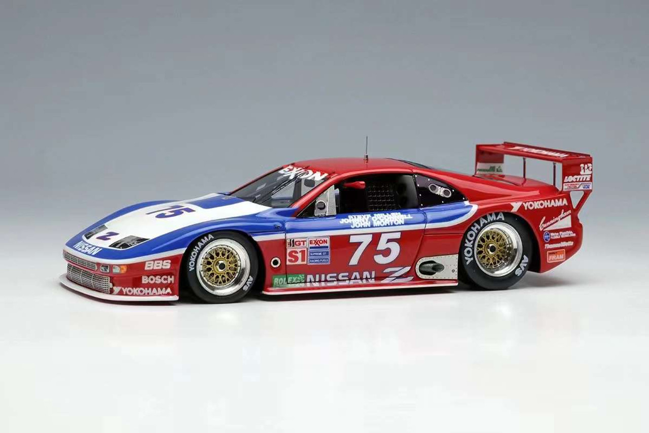 1/43 Makeup 1995 Nissan 300ZX IMSA GTS Daytona 24h No.75 Car Model