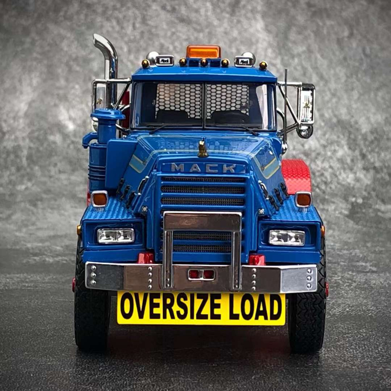1/50 HHR Mack Oversize Load Truck Header Diecast Car Model