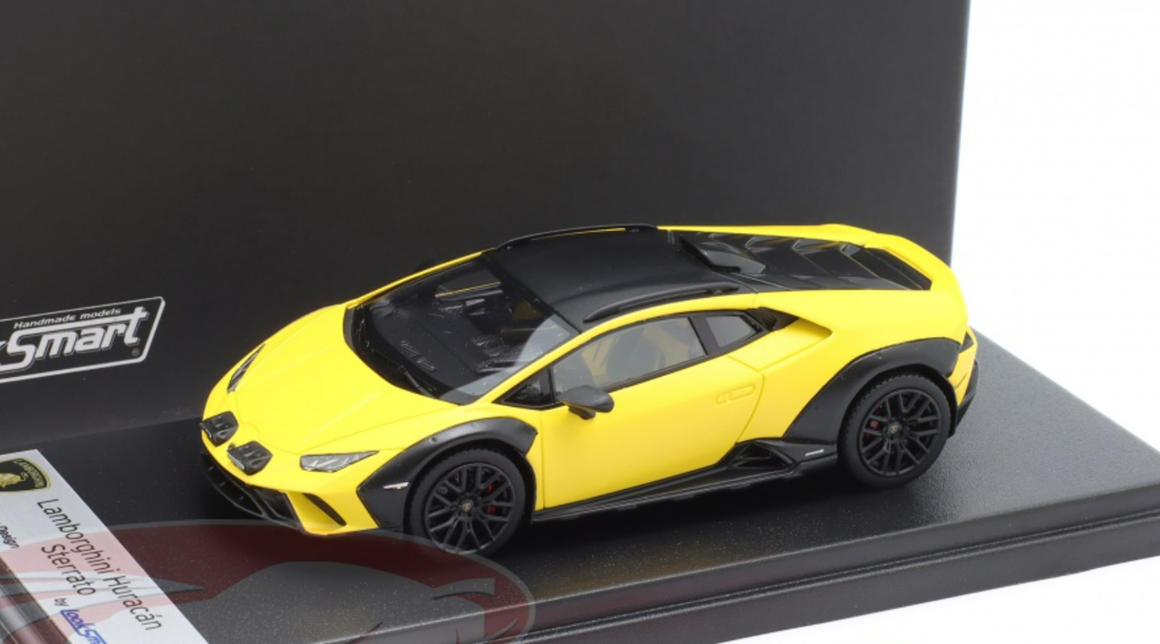 1/43 Looksmart 2022 Lamborghini Huracan Sterrato (Yellow) Car Model