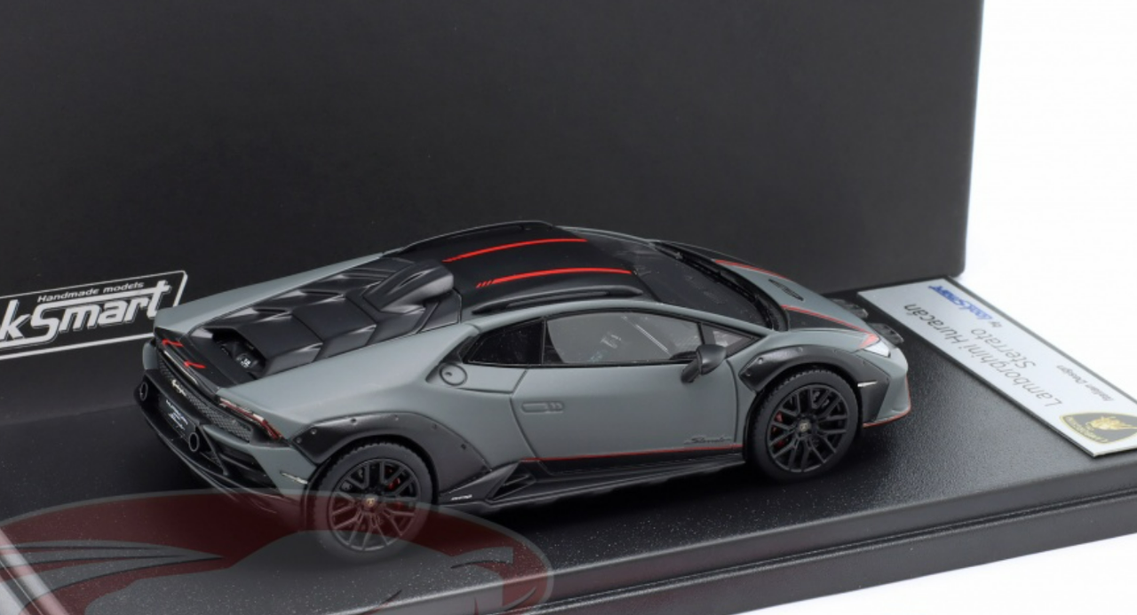 1/43 Looksmart 2022 Lamborghini Huracan Sterrato (Volcano Grey) Car Model
