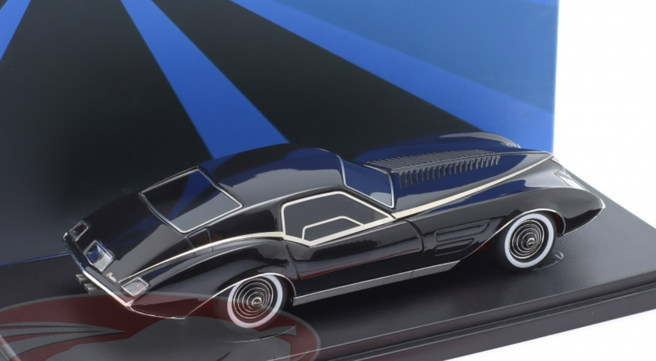 1/43 AutoCult 1977 Pontiac Phantom Concept (Black) Car Car Model