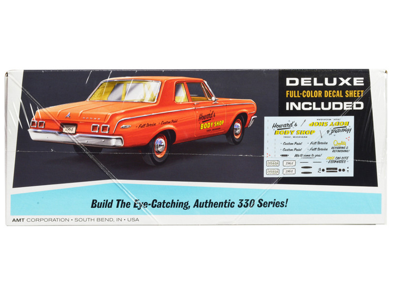 1964 Plymouth Belvedere Coupe Hardtop 1/25 Scale Model Kit - Skill 2 by AMT