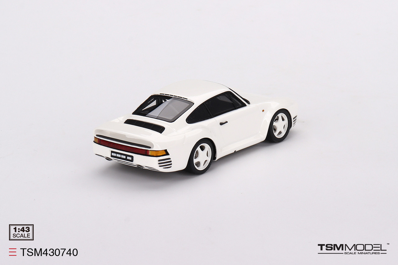 1/43 TSM Porsche 959 Sport Grand Prix White Resin Car Model