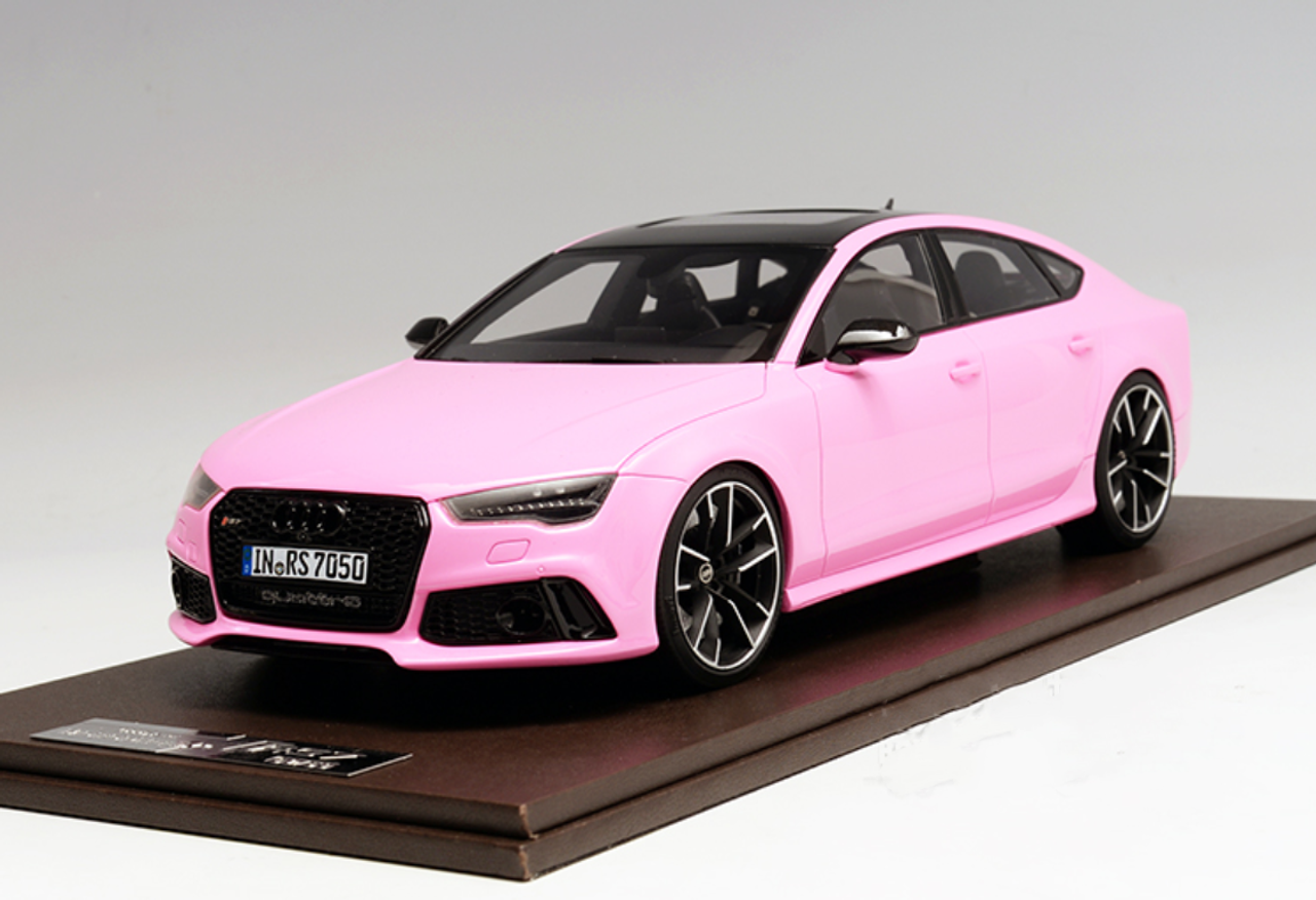 1/18 Motorhelix Audi RS7 (Pink) Resin Car Model Limited 50