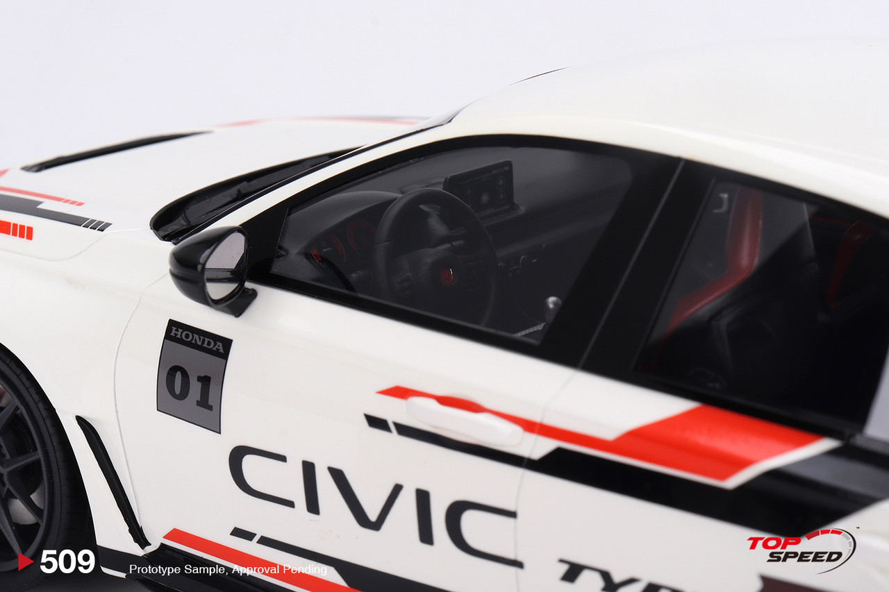 1/18 Top Speed Honda Civic TYPE R 2023 Honda Thanks Day Vietnam Car Model