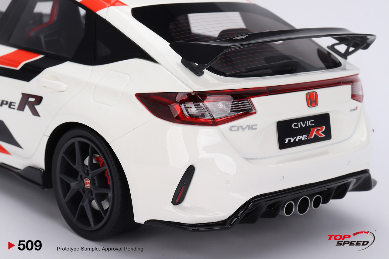 1/18 Top Speed Honda Civic TYPE R 2023 Honda Thanks Day Vietnam Car Model